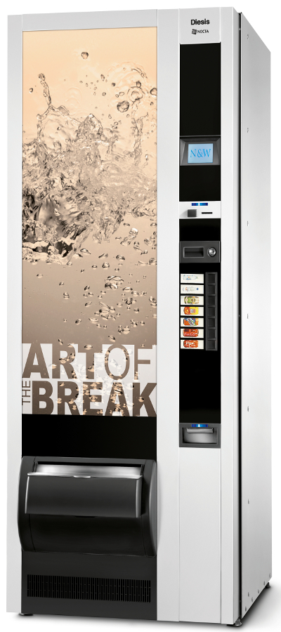 Necta Diesis 500 cold drinks vending Machine